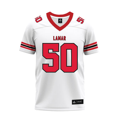 Lamar - NCAA Football : Nicolaus Chenevert - Premium Football Jersey-0