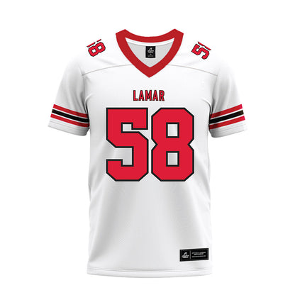 Lamar - NCAA Football : Brandon Stuckey - Premium Football Jersey-0