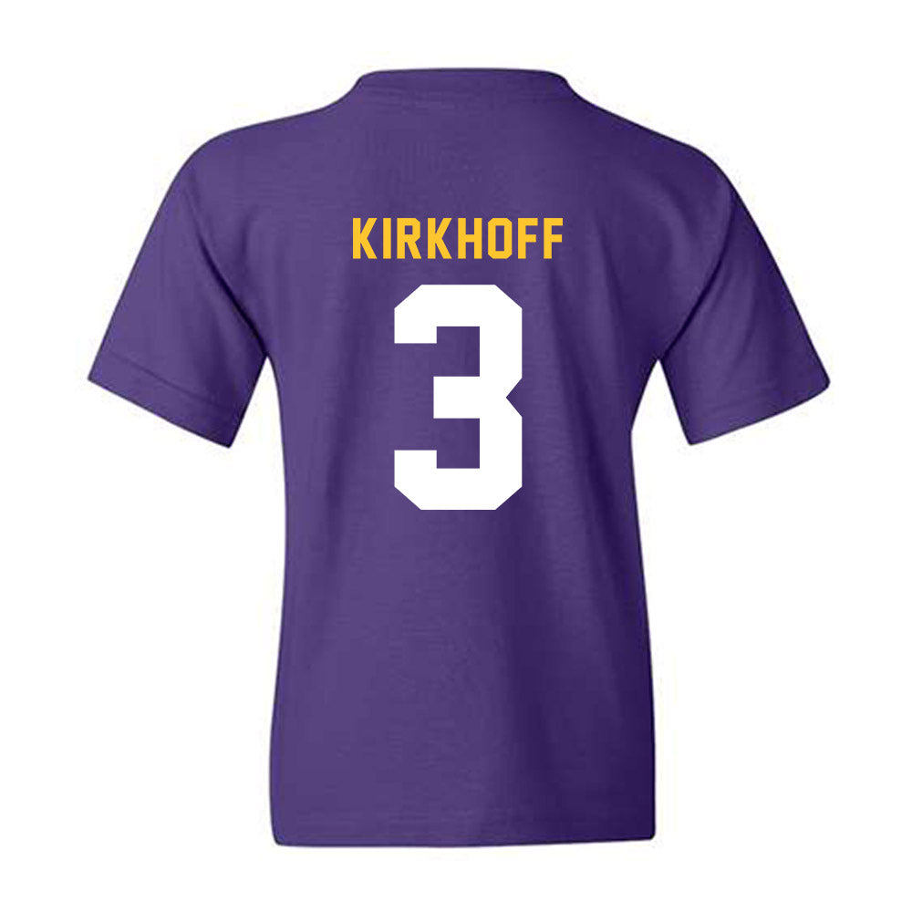 LSU - NCAA Women's Volleyball : Aly Kirkhoff - Classic Shersey Youth T-Shirt-1