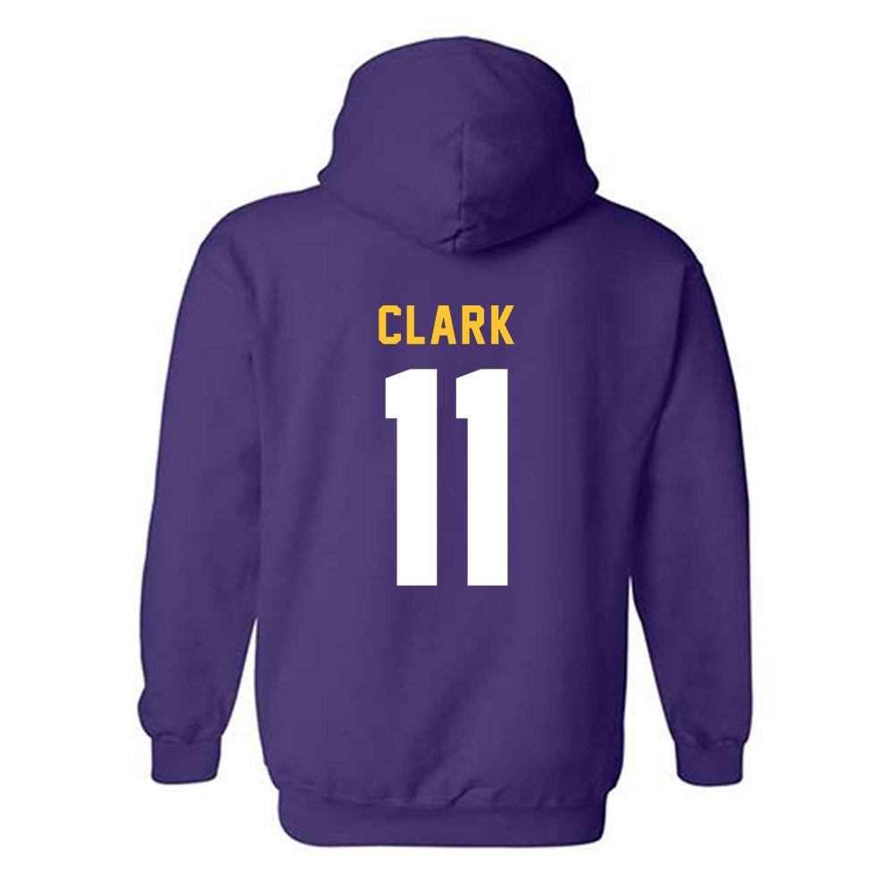 LSU - NCAA Football : Landen Clark - Classic Shersey Hooded Sweatshirt-1