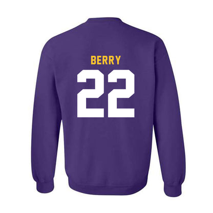 LSU - NCAA Football : Harlem Berry - Classic Shersey Crewneck Sweatshirt-1