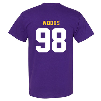 LSU - NCAA Football : Achilles Woods - Classic Shersey T-Shirt-1