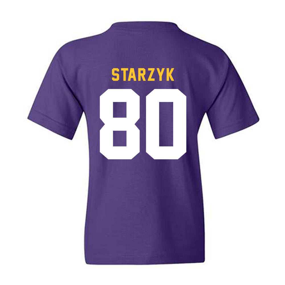 LSU - NCAA Football : Scott Starzyk - Classic Shersey Youth T-Shirt-1