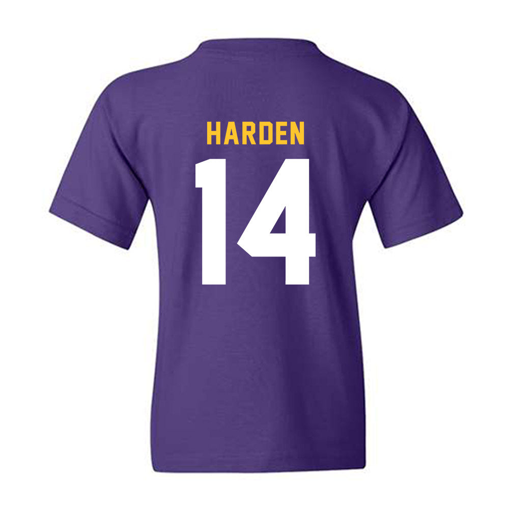 LSU - NCAA Baseball : Daniel Harden - Classic Shersey Youth T-Shirt-1