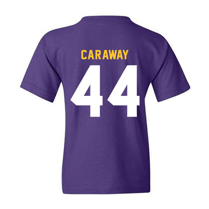 LSU - NCAA Baseball : Trent Caraway - Classic Shersey Youth T-Shirt-1