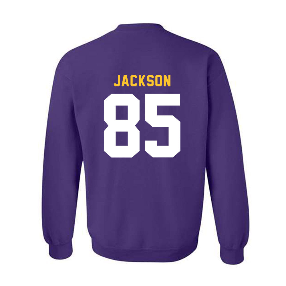 LSU - NCAA Football : Josh Jackson - Classic Shersey Crewneck Sweatshirt-1