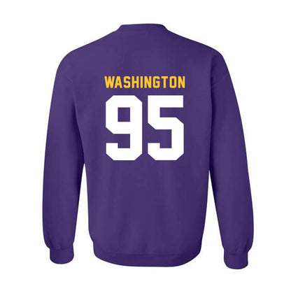 LSU - NCAA Football : Shone Washington - Classic Shersey Crewneck Sweatshirt-1