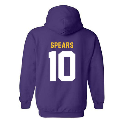 LSU - NCAA Football : Dashawn Spears - Classic Shersey Hooded Sweatshirt-1