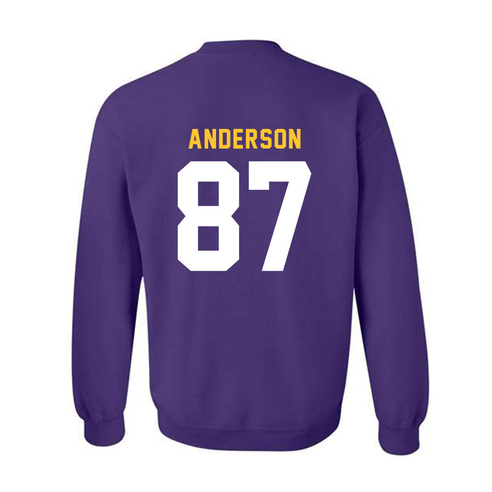 LSU - NCAA Football : JC Anderson - Classic Shersey Crewneck Sweatshirt-1