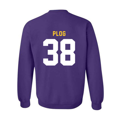 LSU - NCAA Baseball : Ethan Plog - Classic Shersey Crewneck Sweatshirt-1