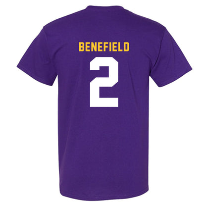 LSU - NCAA Football : Ty Benefield - Classic Shersey T-Shirt-1