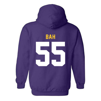 LSU - NCAA Football : Aliou Bah - Classic Shersey Hooded Sweatshirt-1