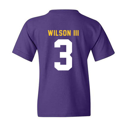 LSU - NCAA Football : Eugene Wilson III - Classic Shersey Youth T-Shirt-1