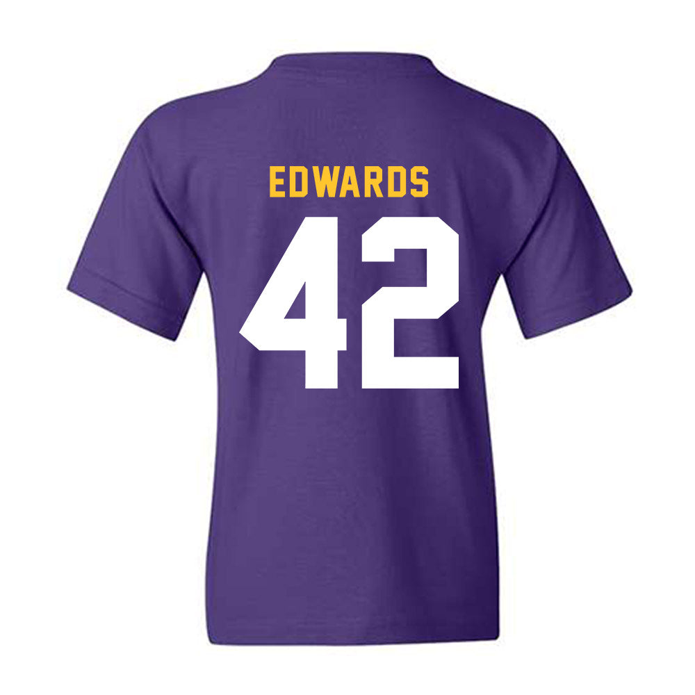 LSU - NCAA Softball : Tori Edwards - Classic Shersey Youth T-Shirt-1