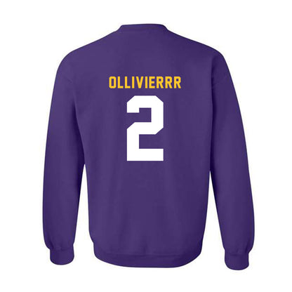 LSU - NCAA Women's Soccer : Jocelyn Ollivierrr - Classic Shersey Crewneck Sweatshirt-1