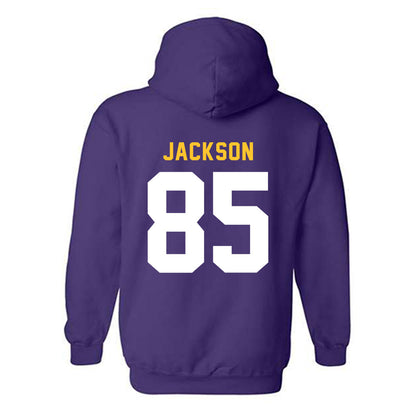 LSU - NCAA Football : Josh Jackson - Classic Shersey Hooded Sweatshirt-1