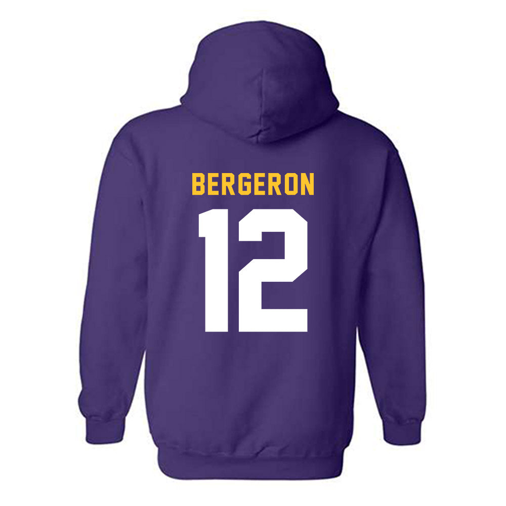 LSU - NCAA Softball : Maci Bergeron - Classic Shersey Hooded Sweatshirt-1