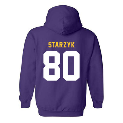 LSU - NCAA Football : Scott Starzyk - Classic Shersey Hooded Sweatshirt-1