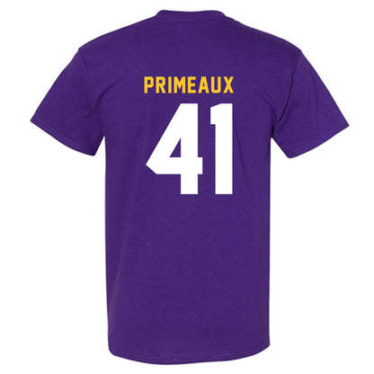 LSU - NCAA Baseball : DJ Primeaux - Classic Shersey T-Shirt-1