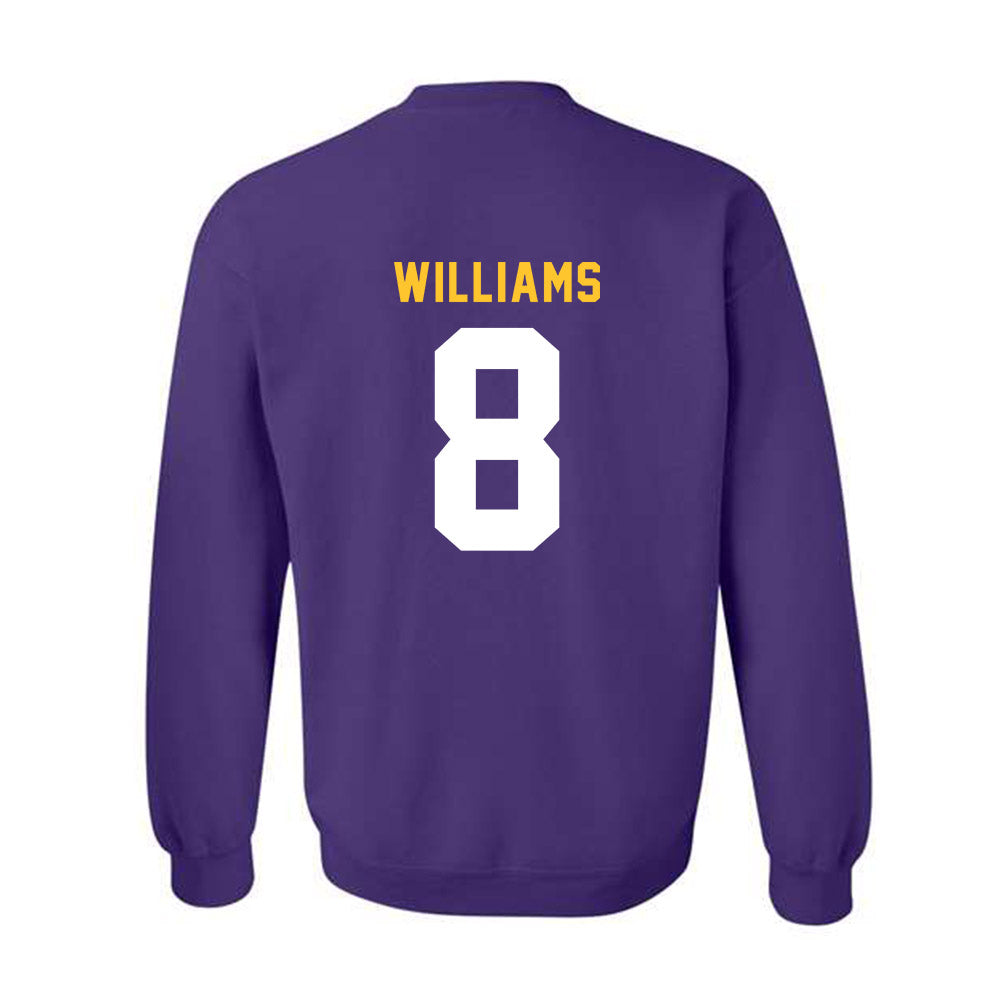 LSU - NCAA Women's Basketball : Jada Williams - Classic Shersey Crewneck Sweatshirt-1