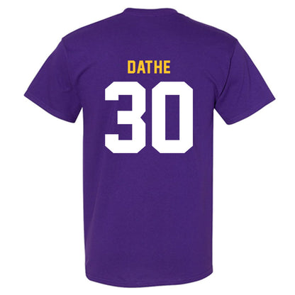 LSU - NCAA Baseball : Dax Dathe - Classic Shersey T-Shirt-1
