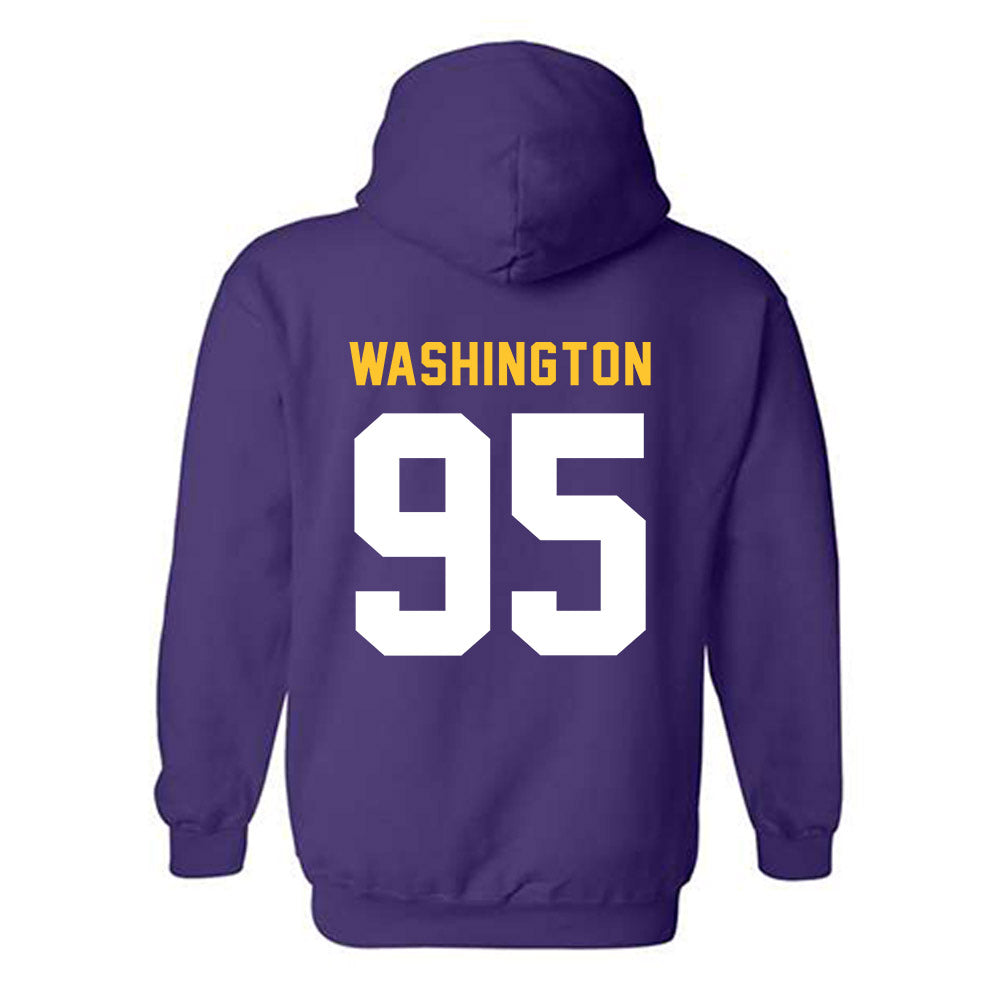 LSU - NCAA Football : Shone Washington - Classic Shersey Hooded Sweatshirt-1