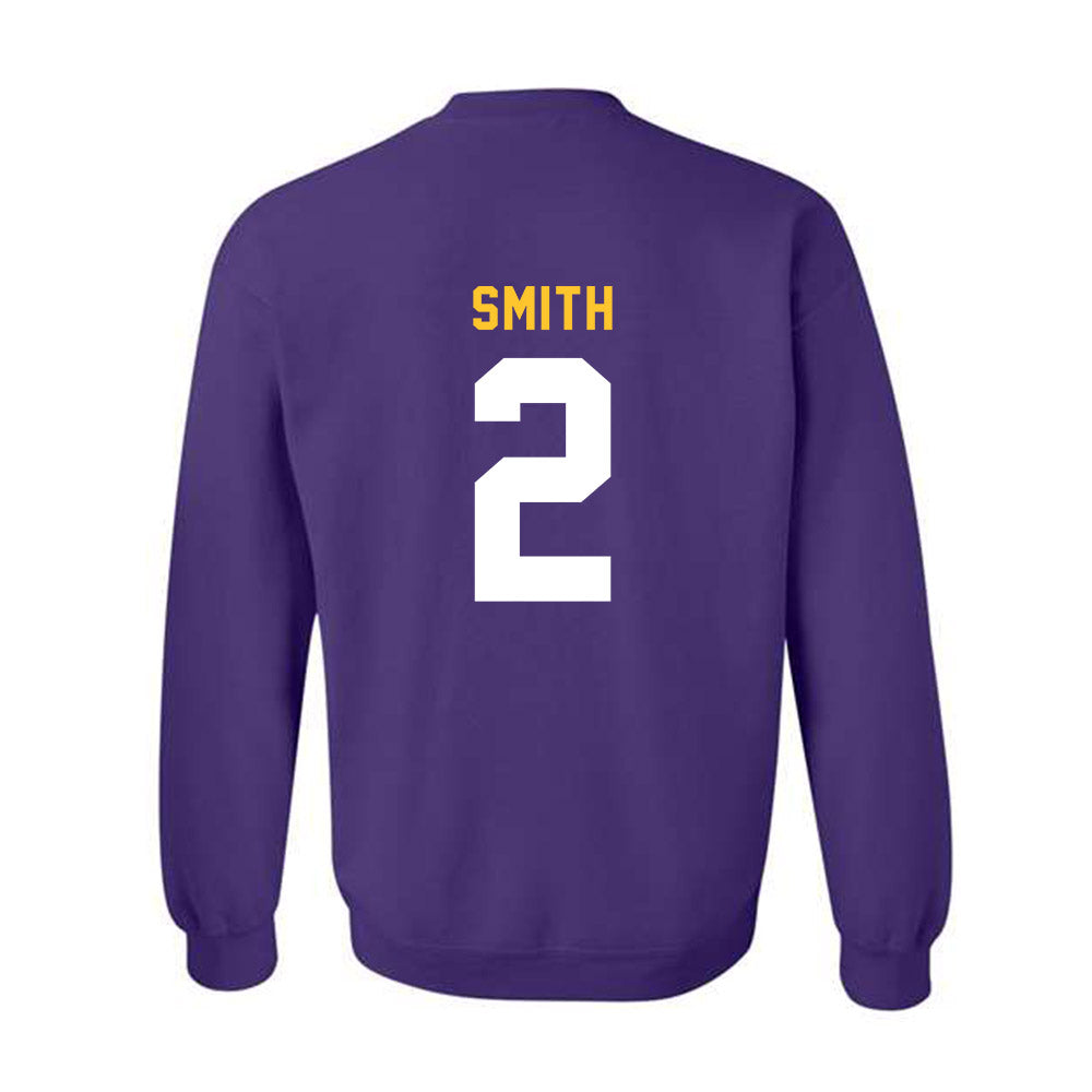 LSU - NCAA Women's Volleyball : Tireh Smith - Classic Shersey Crewneck Sweatshirt-1
