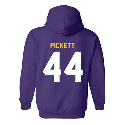 LSU - NCAA Softball : Ciella Pickett - Classic Shersey Hooded Sweatshirt-1
