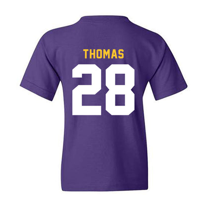 LSU - NCAA Football : Jhase Thomas - Classic Shersey Youth T-Shirt-1