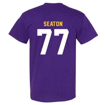 LSU - NCAA Football : Jordan Seaton - Classic Shersey T-Shirt-1