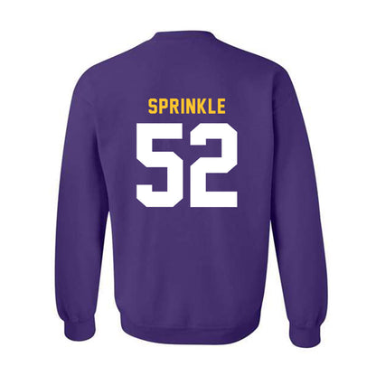 LSU - NCAA Football : Jaquan Sprinkle - Classic Shersey Crewneck Sweatshirt-1