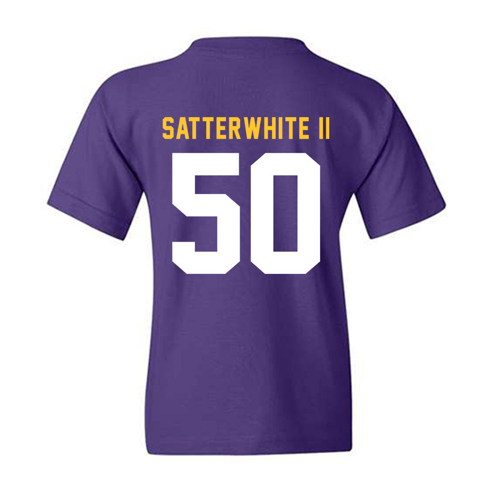 LSU - NCAA Football : William Satterwhite II - Classic Shersey Youth T-Shirt-1