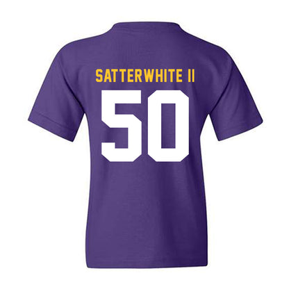 LSU - NCAA Football : William Satterwhite II - Classic Shersey Youth T-Shirt-1