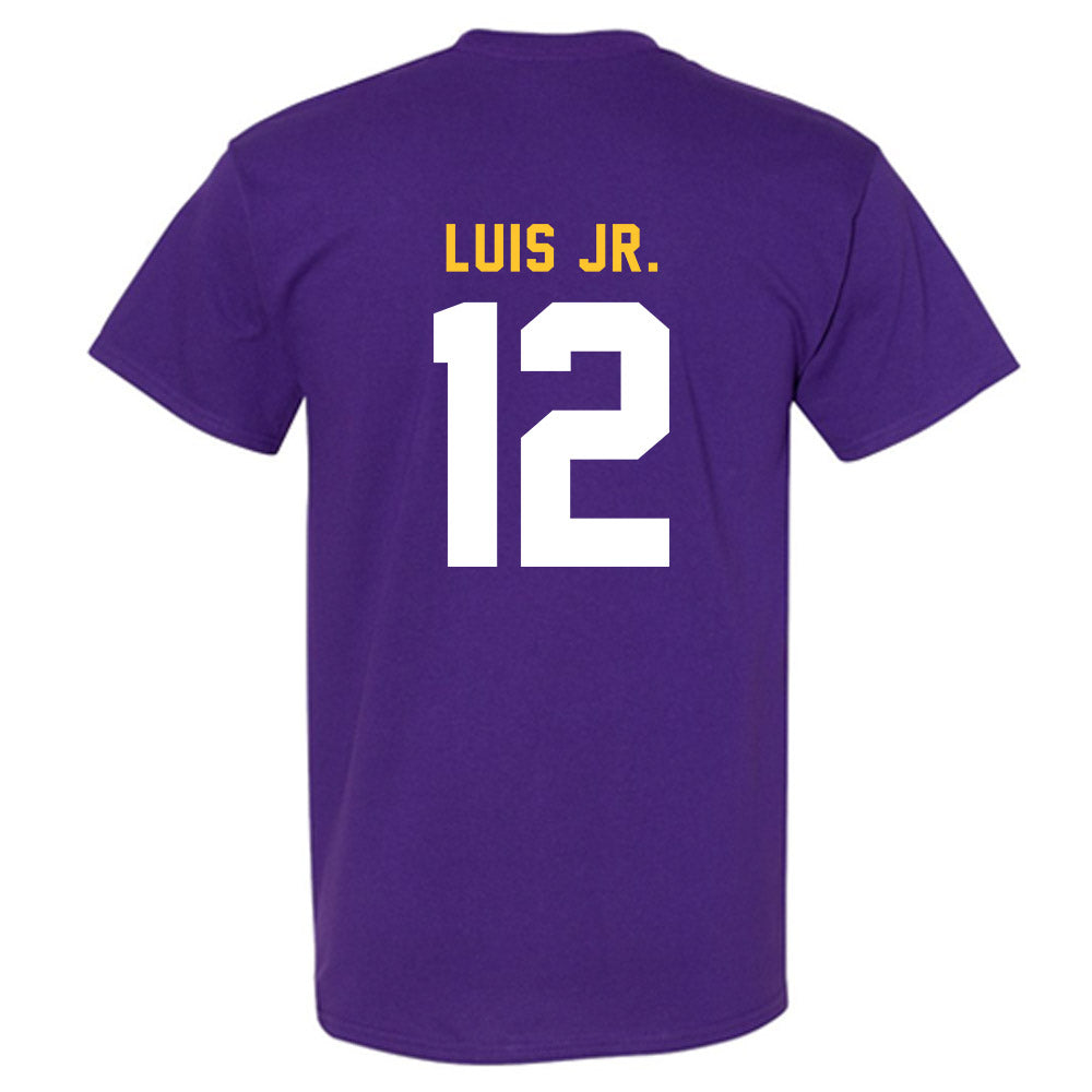 LSU - NCAA Men's Basketball : RJ Luis Jr. - Classic Shersey T-Shirt-1