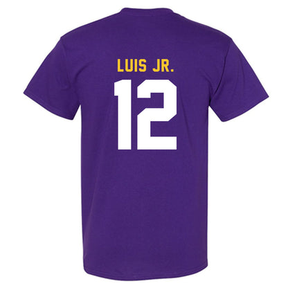 LSU - NCAA Men's Basketball : RJ Luis Jr. - Classic Shersey T-Shirt-1