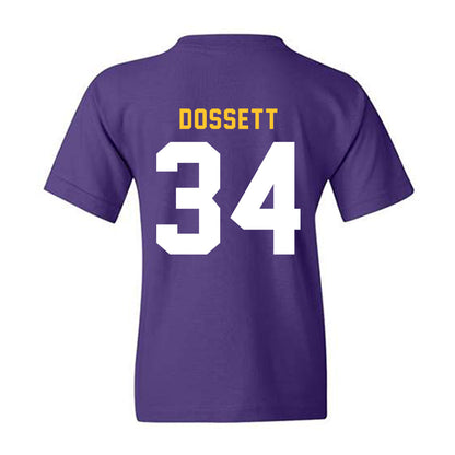 LSU - NCAA Football : Mason Dossett - Classic Shersey Youth T-Shirt-1