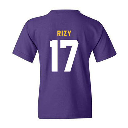 LSU - NCAA Baseball : Mavrick Rizy - Classic Shersey Youth T-Shirt-1