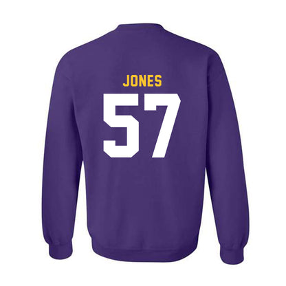 LSU - NCAA Football : Jakolby Jones - Classic Shersey Crewneck Sweatshirt-1