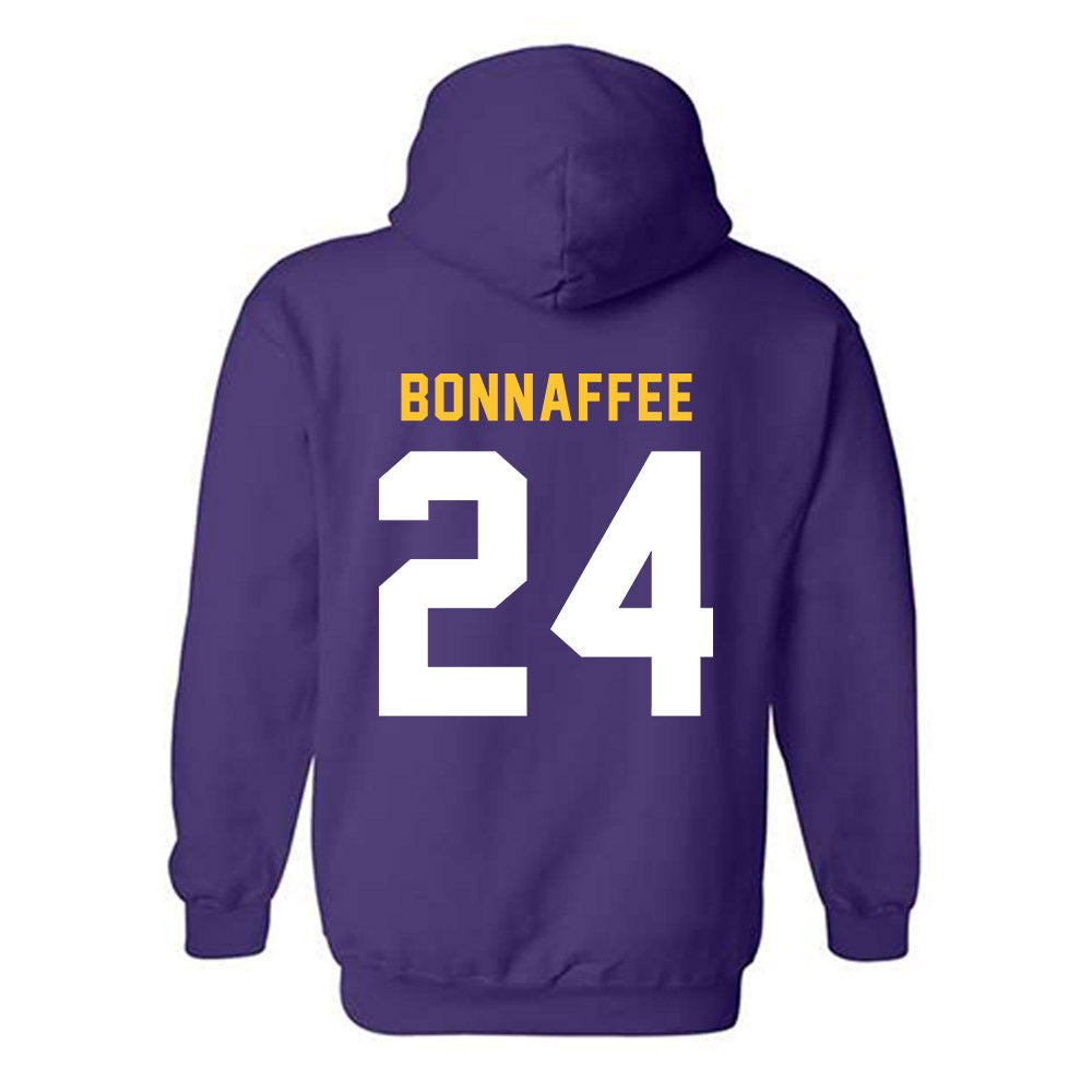LSU - NCAA Women's Volleyball : Sophie Bonnaffee - Classic Shersey Hooded Sweatshirt-1