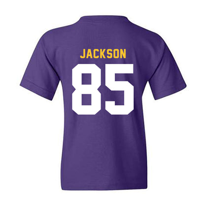 LSU - NCAA Football : Josh Jackson - Classic Shersey Youth T-Shirt-1