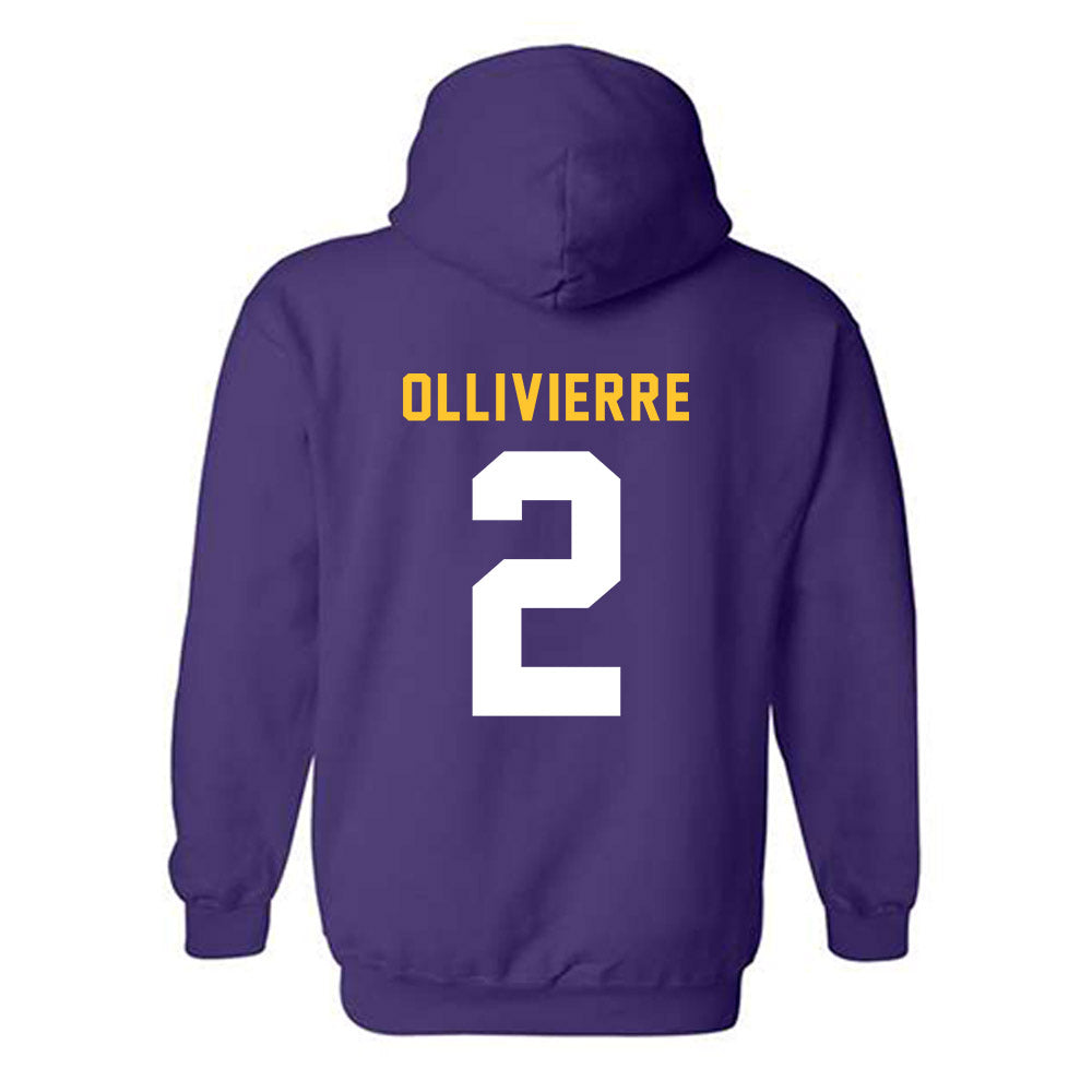 LSU - NCAA Women's Soccer : Jocelyn Ollivierre - Classic Shersey Hooded Sweatshirt-1