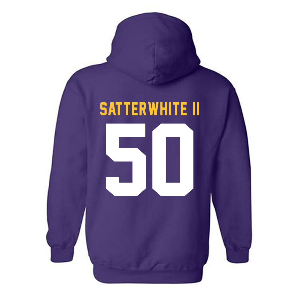 LSU - NCAA Football : William Satterwhite II - Classic Shersey Hooded Sweatshirt-1