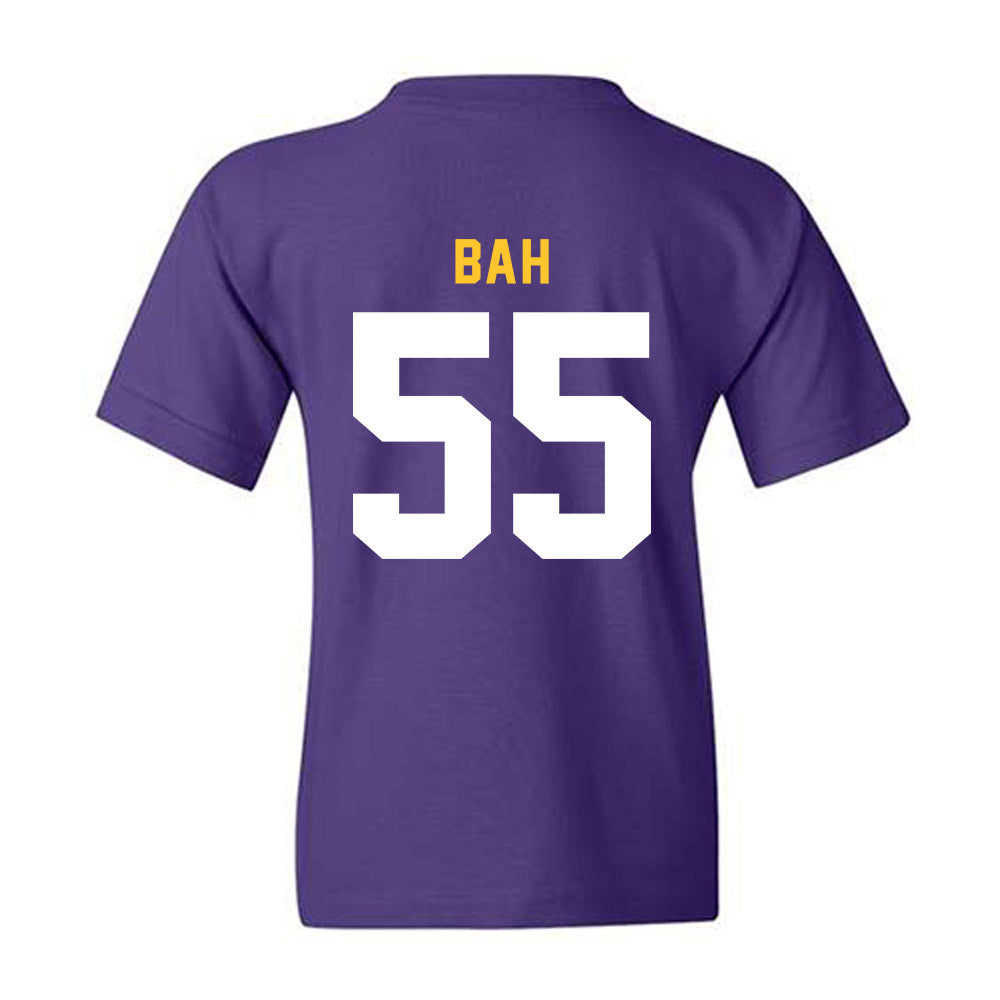 LSU - NCAA Football : Aliou Bah - Classic Shersey Youth T-Shirt-1