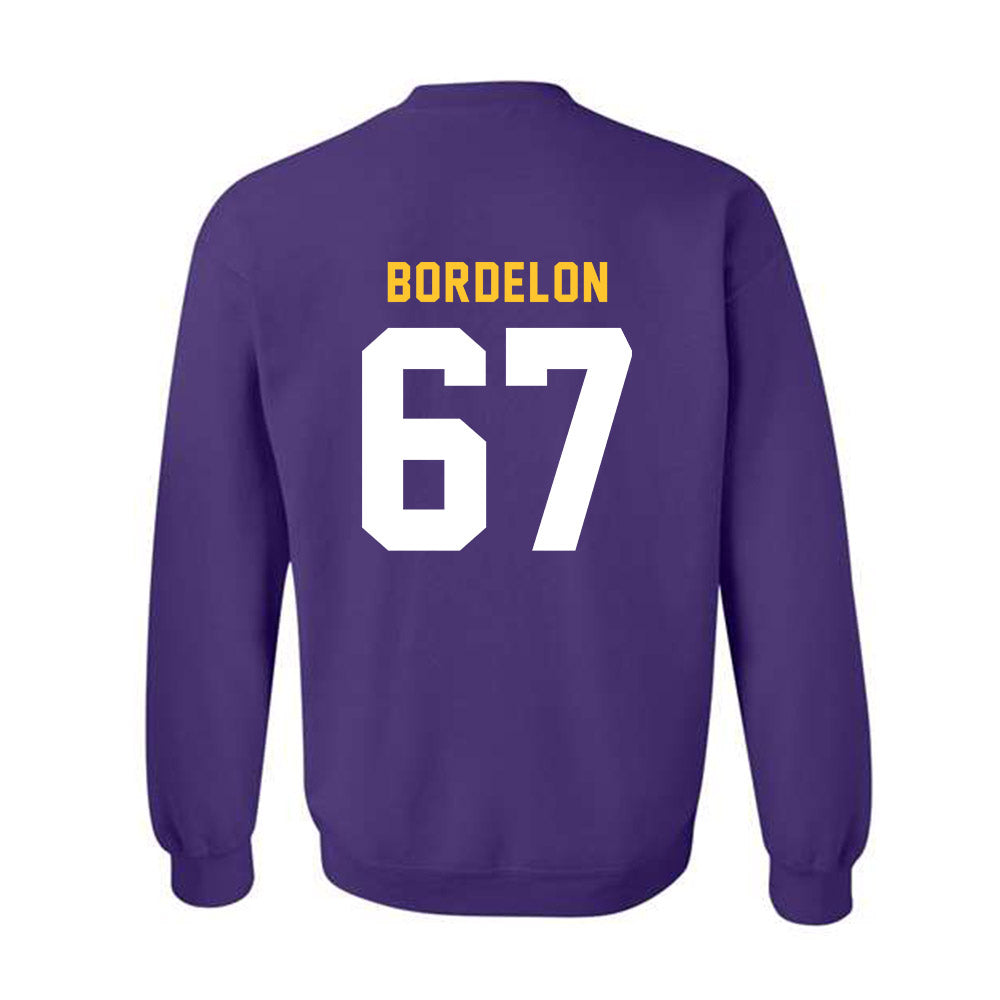 LSU - NCAA Football : Bo Bordelon - Classic Shersey Crewneck Sweatshirt-1