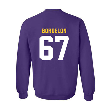 LSU - NCAA Football : Bo Bordelon - Classic Shersey Crewneck Sweatshirt-1