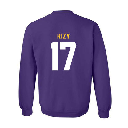 LSU - NCAA Baseball : Mavrick Rizy - Classic Shersey Crewneck Sweatshirt-1