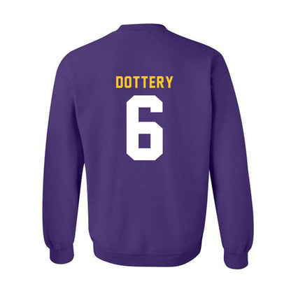 LSU - NCAA Football : Tj Dottery - Classic Shersey Crewneck Sweatshirt-1