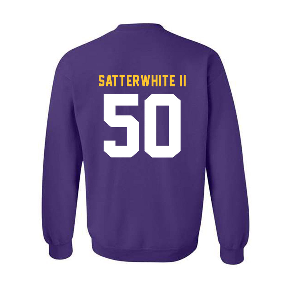 LSU - NCAA Football : William Satterwhite II - Classic Shersey Crewneck Sweatshirt-1