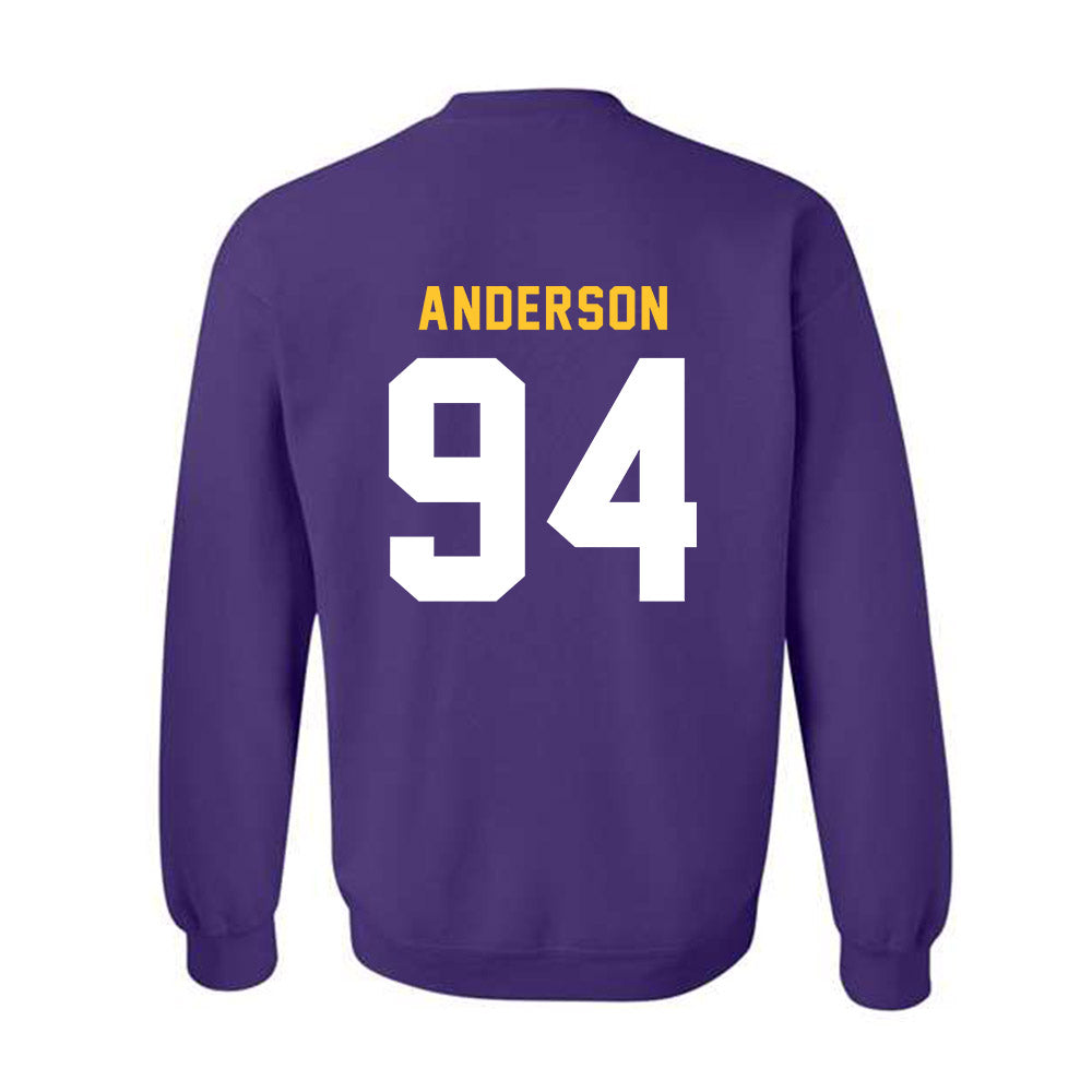 LSU - NCAA Football : Richard Anderson - Classic Shersey Crewneck Sweatshirt-1