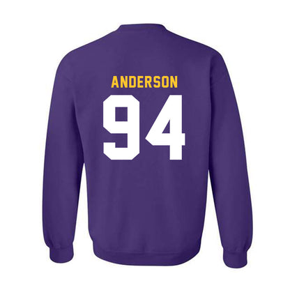 LSU - NCAA Football : Richard Anderson - Classic Shersey Crewneck Sweatshirt-1